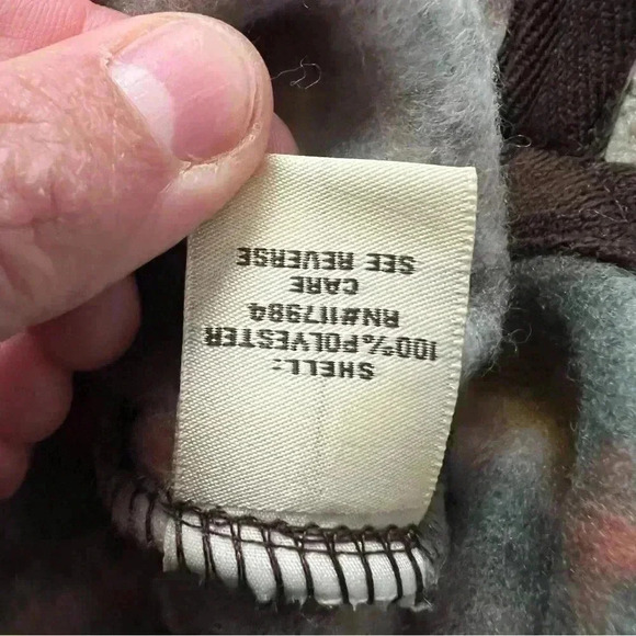 Dakota Grizzly Men’s Pullover Hoodie Sweatshirt Size Medium Hood Polyester Brown - Picture 12 of 16